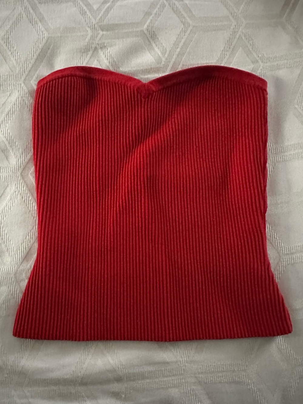 Sculpt Knit Sweetheart Tube Top